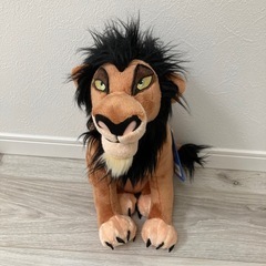 【ディズニー】スカー ライオンキング ぬいぐるみ 全長30センチ