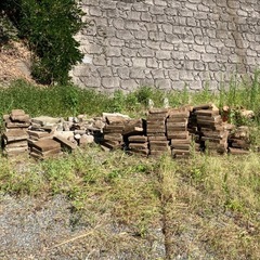 石板庭などにの画像