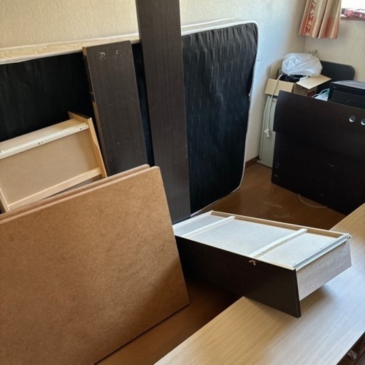 セミダブルベッド中古品