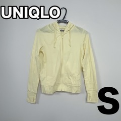 UNIQLO ユニクロ レディース パーカー 前開き 黄色 イエ...