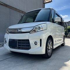 スペーシアカスタム TS ターボ！ワンオーナー！MK32S 美車！車検R8.11  丸２年！の画像