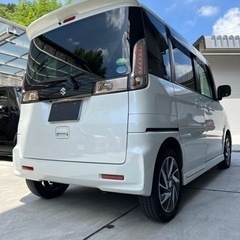 スペーシアカスタム TS ターボ！ワンオーナー！MK32S 美車！車検R8.11  丸２年！の画像