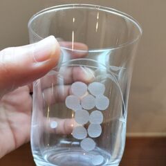 葡萄切子グラス　5個セットの画像