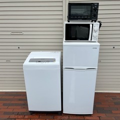 ★2021年製★家電一式 アイリスオーヤマ 象印 冷蔵庫/洗濯機/電子レンジ/オーブントースター