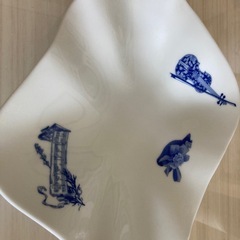 深川製磁の皿　盛り皿の画像