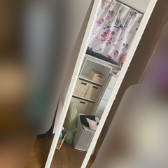 [0円]白い全身鏡