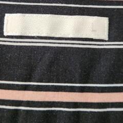 GU ストライプシャツ　Lサイズの画像
