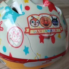 子供用 自転車ヘルメット アンパンマンの画像