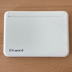 電子辞書　EX-word 白色　付属品あり