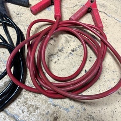ブースターケーブル バッテリー あがり 3.2m 12v 車用 80a ジャンプスタート コード 絶縁カバー 充電 給電 カー用品 救援 緊急 ジャンパーの画像