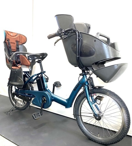 1都4県全域送料無料　業界最長12ヶ月保証　電動アシスト自転車　ブリヂストン　ビッケポーラー　新型　20インチ　子供乗せ