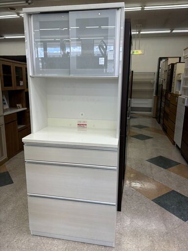 ⭐️食器棚⭐️ 収納多数　大阪市近郊配送無料 新商品入荷食器棚️???保証付き??大阪市内配達設置無料