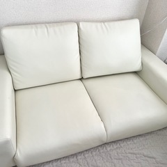 ローソファ2人掛け美品