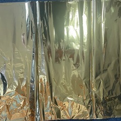 カルピス包装紙　水玉　金色　19枚の画像