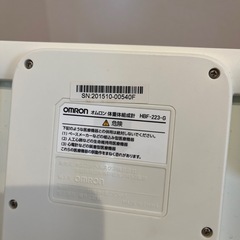 オムロン　体重計の画像
