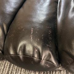 レザー 座椅子 リクライニングの画像