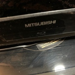 三菱40型テレビBlu-rayレコーダー内蔵　の画像