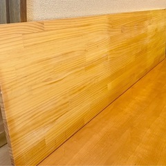 テーブル天板　木製　長机の画像