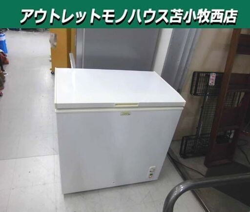 冷凍ストッカー 102L 2011年製 Abitelax ACF-102R ホワイト系 上開き 冷凍庫 家電 アビテラックス 苫小牧西店