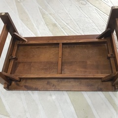 oak villege オークヴィレッジ 折り畳み 机の画像