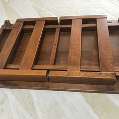 oak villege オークヴィレッジ 折り畳み 机の画像