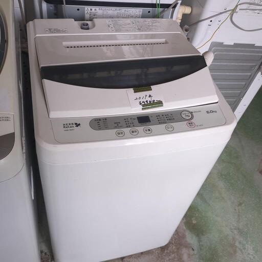 2019 　6キロ　洗濯機　ywm-T60A1