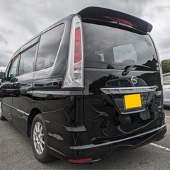 低走行8万キロ台☆月々1.2万円〜分割払い可❗️車検2年付き！大人気☆日産 セレナ   ハイウェイスター☆8人乗り☆ナビ付き☆走行中DVD見れます☆ETC☆バックカメラ☆ドラレコ付きのフル装備☆両側電動スライドドア☆クルーズコントロール搭載☆社外アルミ☆ウィンカーミラー☆フル装備☆車内広々三列シート‼️の画像