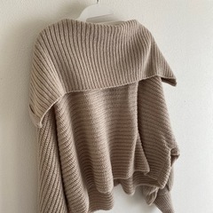 ニットパーカーの画像