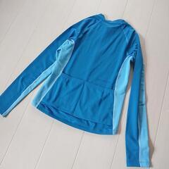 トレーニング　半袖Tシャツ　２枚　長袖　１枚　ブルー　M－L