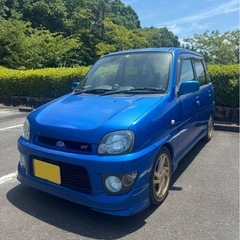 スバルプレオ　最終型RSリミテッド 4WD,RA2,WRブルーCVT