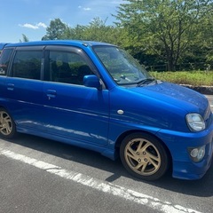 スバルプレオ　最終型RSリミテッド 4WD,RA2,WRブルーCVTの画像