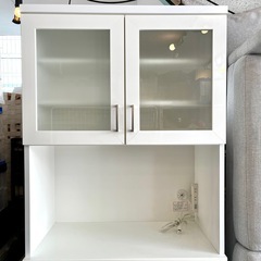 《売約済》【武蔵小山店】  ニトリ　NITORI　食器棚　キッチンカウンター　システムボード　カップボード　白物　キッチン 収納 大型 ファミリー　棚　レンジ台　検）レンジボード 🚚 運搬無料エリア有 / 品川区 リサイクルショップ ランバールーム 武蔵小山店 ◀︎ 武蔵小山パルム 戸越銀座 隣の画像