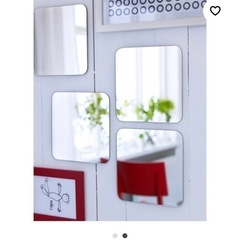 新品未使用　IKEA ミラー 4枚セット