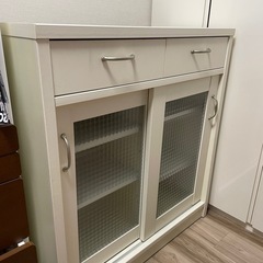 引き渡し決まりました！NOCE  　ノーチェ　白　食器棚　チェスト　