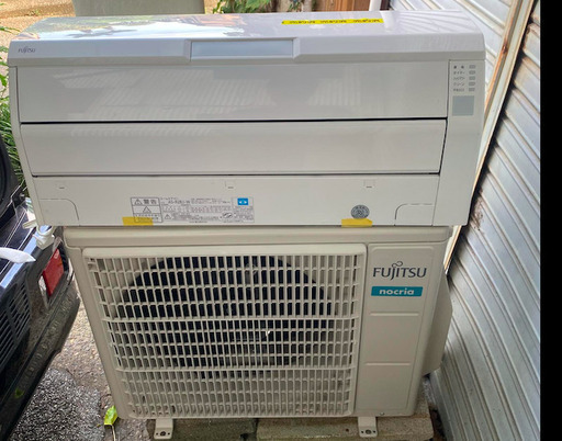 本体＋工事FUJITSU AS-R28J-W 2019年製（10畳用）