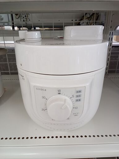 ★ジモティ割あり★ SIROCA 電気圧力鍋 SP-A111  19年製 動作確認／クリーニング済み TC4100