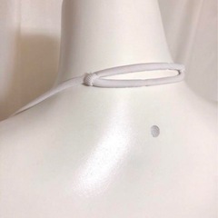 水着　ビキニ　ピンク×ホワイト　蝶の画像