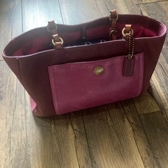 COACHバックの画像