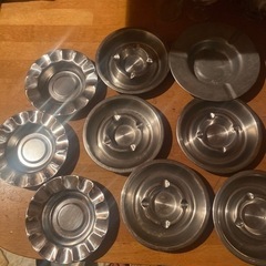 決まりました★ シンプル　灰皿　あげます