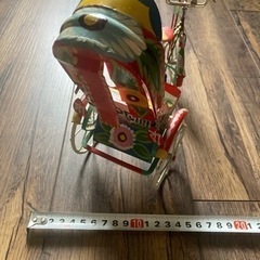 自転車のおもちゃ　飾り　置物の画像