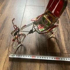 自転車のおもちゃ　飾り　置物の画像