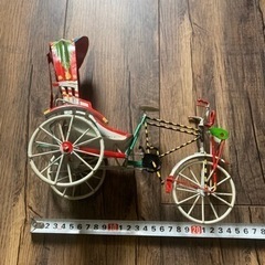 自転車のおもちゃ　飾り　置物の画像