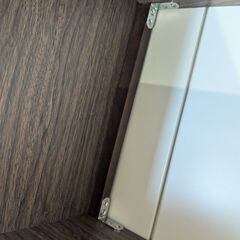 8月中限定【美品】ニトリ オープンシェルフ 「フィルン シリーズ」 棚 W1200 ブラウンの画像