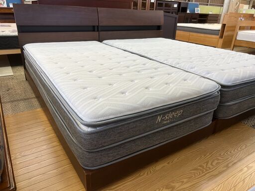 【愛品館八千代店】ニトリ　ポケットコイル　シングルベッド　Nスリープ　Hard3-CC