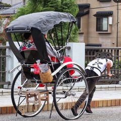 【急募】人力車の俥夫　10代〜30代の男女が活躍！！の画像