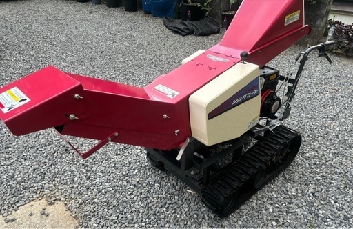 美品 オータケ エンジン式 クローラカッター K-19FCK 切断寸法 (mm)35, 45, 70, 90 粉砕機　動作品