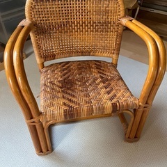 SALE ！！籐の子ども椅子