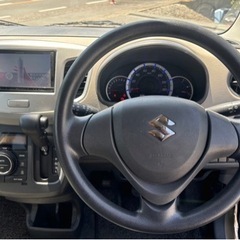 激安軽自動車 H26年式 スズキ ワゴンR MH34S ★支払総額7.8万円★機関良好 冷暖房確認済み！社外ナビ ワンセグテレビ 社外アルミ 即日納車可能 アイドリングストップ お早めに！！の画像
