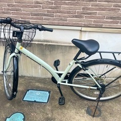 【取引中】4段階ギア付き自転車　borzoi