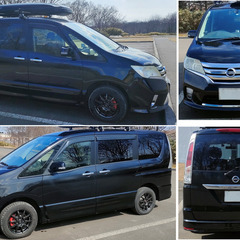 【8月中売却希望！】日産セレナハイウェイスターFNC26　4WD　寒冷地仕様　8人乗り　車検2025年1月まで　2012年（平成24年）初年度登録の画像